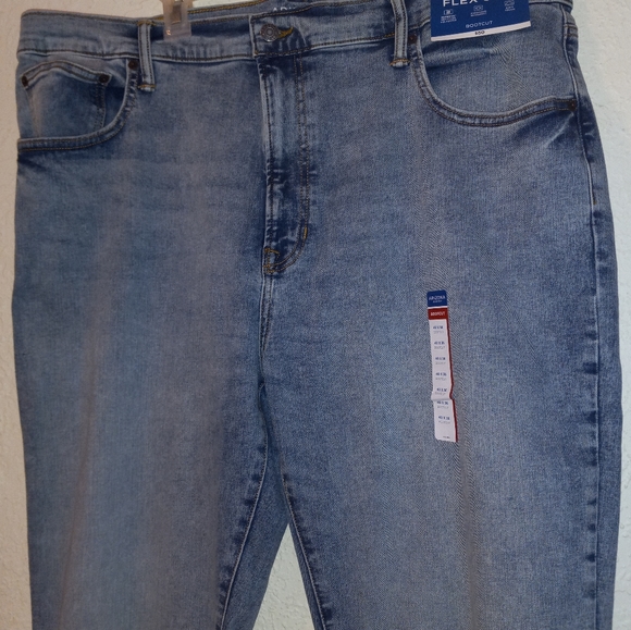 New With Tags Arizona Bootcut Men's Big & Tall Jeans - Picture 2 of 11
